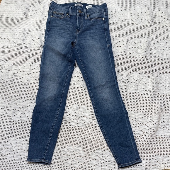 Good American Dark Blue Skinny Jeans - Picture 1 of 7